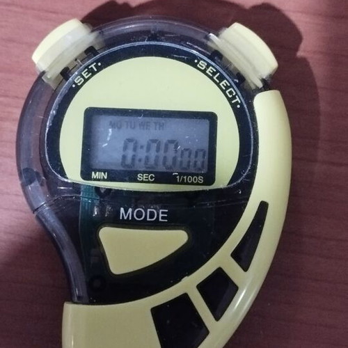 Stopwatch used for track and other sports fully functional