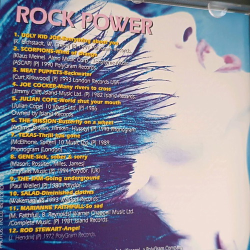 Rock Power The Classic Collection CD like new