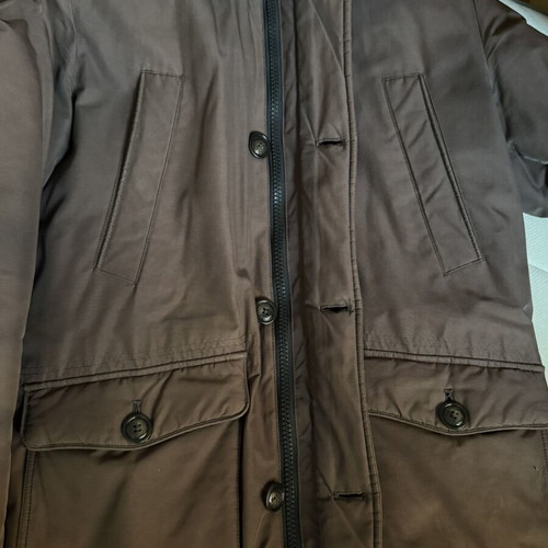 Tommy Hilfiger men's parka down jacket brown like new