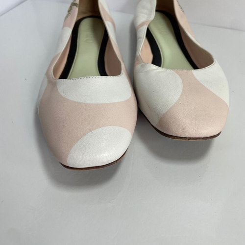 Kenzo leather ballerinas used, size 37, beige