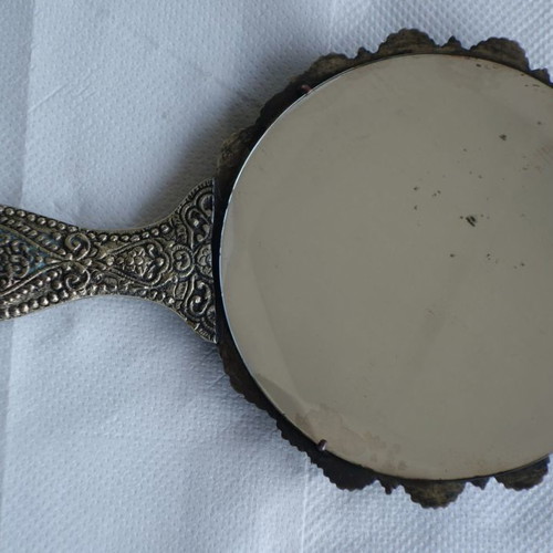 Vanity mirror used from interwar period in Art Nouveau style