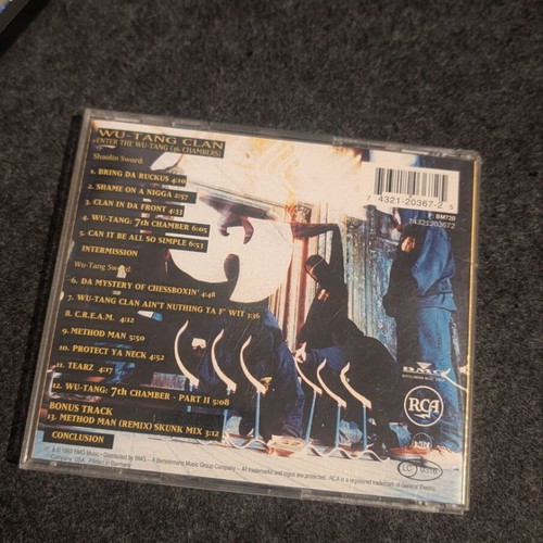 Wu Tang CD collection used, 3 discs