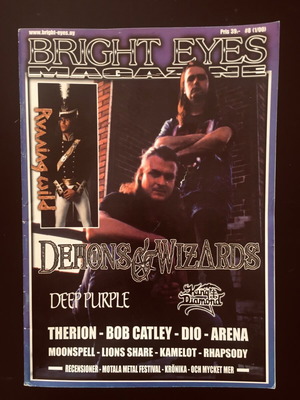 Bright Eyes #8 Metal Magazine 2000 in like new condition