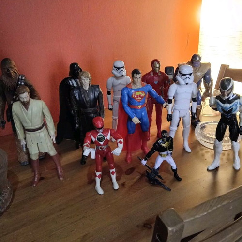 Figures used, pack of 12, 30cm