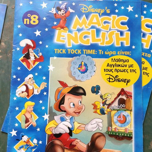 Disney Magic English 9 issues like new, English learning