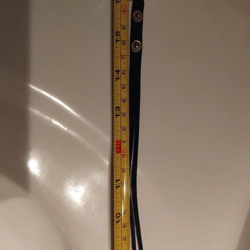 Double bracelet with rhinestones like new, black