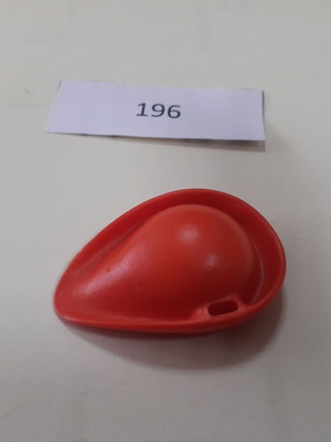 Playmobil Knight Hat #196 like new, red color
