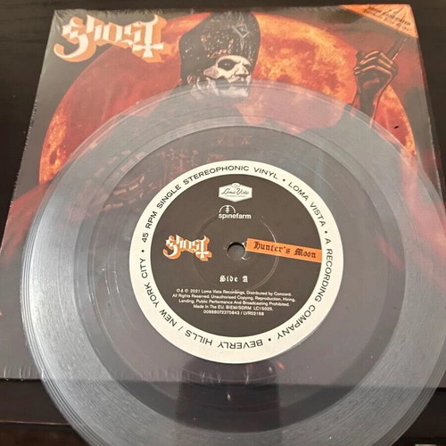 Ghost Hunter's Moon Clear 7" vinyl John Carpenter Loma Vista new