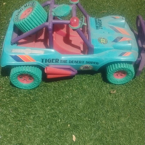 Buggy vintage large toy car used