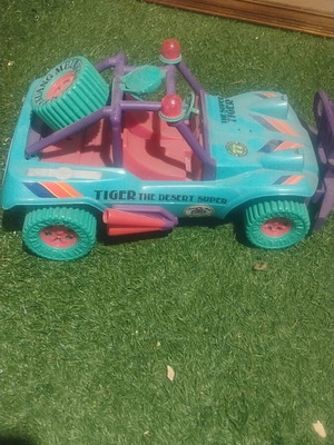 Buggy vintage large toy car used