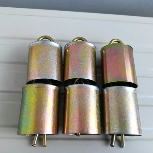 Six New Brass Livestock Bells with Clear Loud Sound