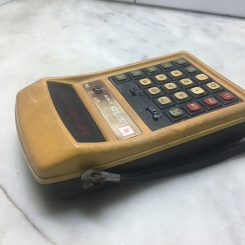 Logitech pocket calculator partially functional