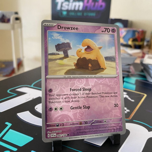 Drowzee Pokémon card like new