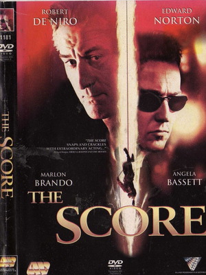 The Score DVD used, drama thriller with Greek subtitles