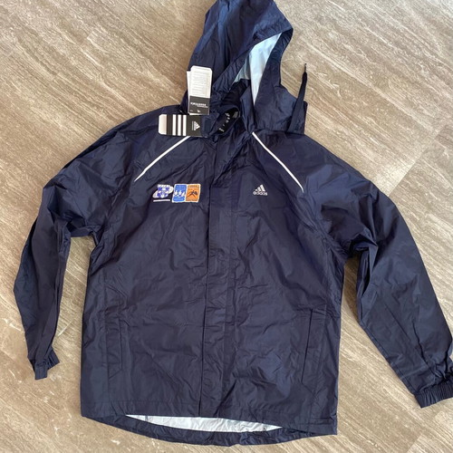 Adidas Performance Essentials Marathon Windbreaker Jacket New