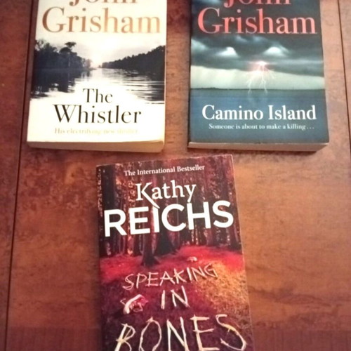 Collection of 10 English Large-Size Books like new, crime and legal thrillers