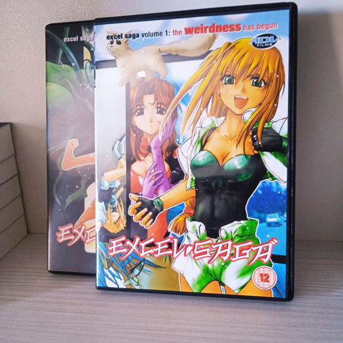 Anime DVD Excel Saga Vol.1-2 used with subtitles
