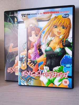 Anime DVD Excel Saga Vol.1-2 μεταχειρισμένο με υπότιτλους