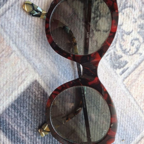 Luk women's sunglasses like new, bordeaux/black