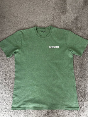 Carhartt Short Sleeve University Script T-Shirt like new, green, size M