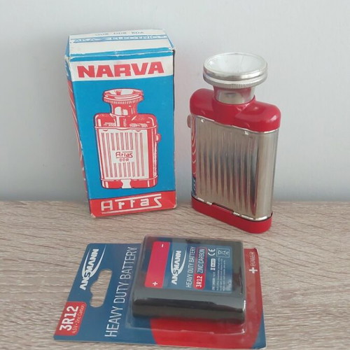 Artas vintage flashlight new, 1970s