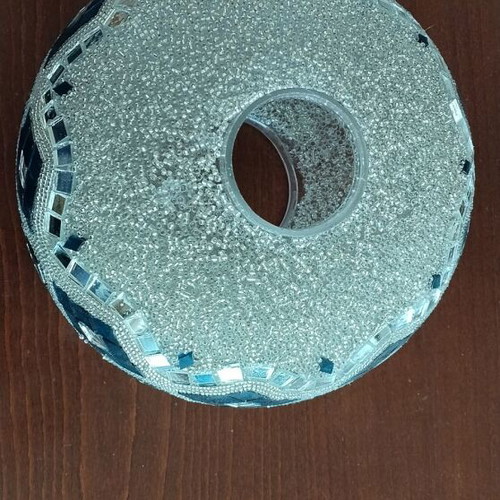 Turkish Oval Mosaic Glass for Lamp New