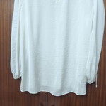 White top with long sleeves used, size M