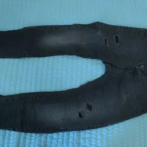 Teen Jeans Pants Black Used, Size 30