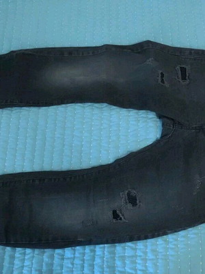 Teen Jeans Pants Black Used, Size 30
