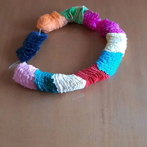 Hawaiian necklace used for carnival