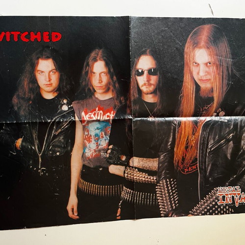 Bewitched / Exciter poster used 30cm x 46cm