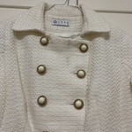 Jacket new, white, unworn