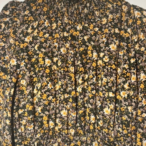 Shein dress size M 38 10 black and yellow like new