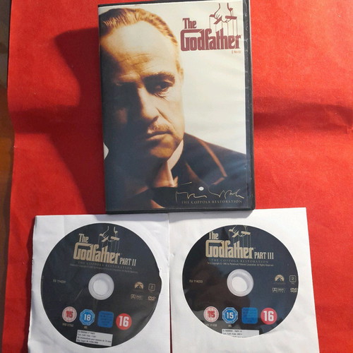 The Godfather DVD Trilogy new with subtitles