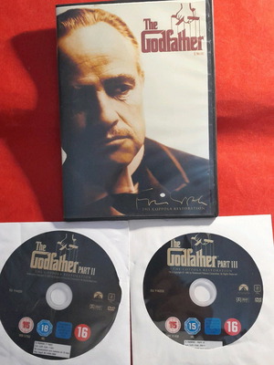 The Godfather DVD Trilogy new with subtitles