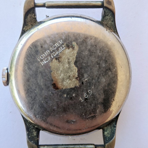 Atlantic Vintage Swiss Made 17 Rubis Mechanical Watch used