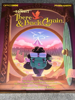The Hobbit: There & Back Again board game like new