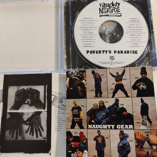 Naughty By Nature Poverty's Paradise CD, hip-hop
