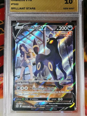Umbreon V Sword & Shield Brilliant Stars 2022 card new