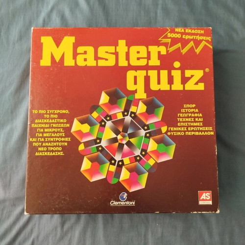Master Quiz board game knowledge like new