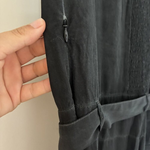 Object Collectors Item Sandra Kora X Jumpsuit 2, washed charcoal grey