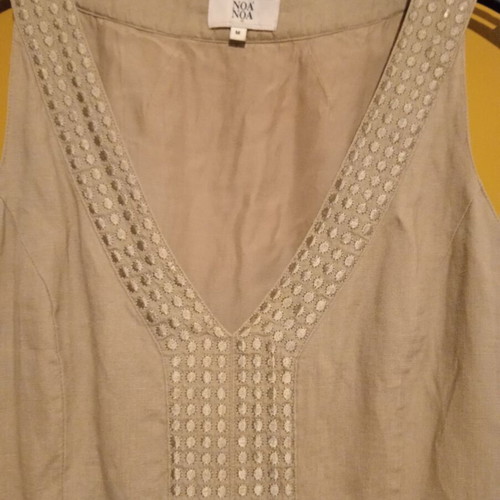 Noa Noa midi dress linen and viscose, size M, new