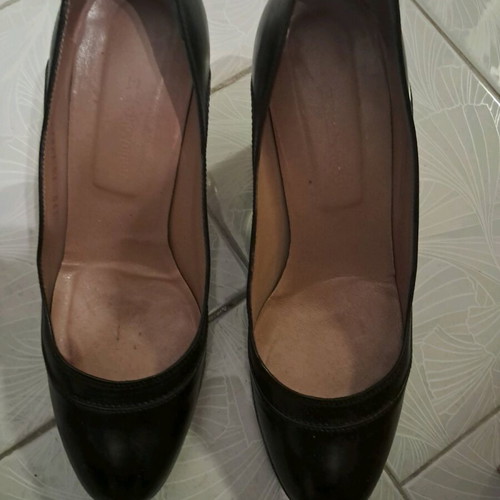 Kalogiou leather pumps like new, size 38.5, heel 9cm