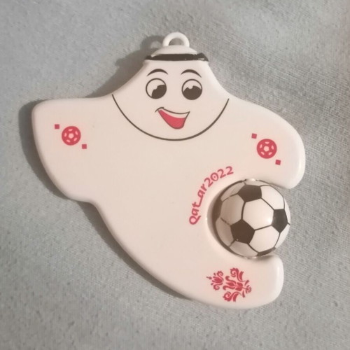 Qatar 2022 Light-Up Souvenir Keychain Like New
