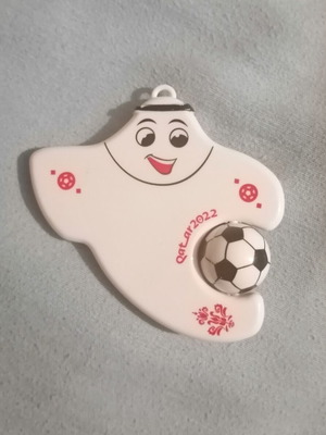 Qatar 2022 Light-Up Souvenir Keychain Like New