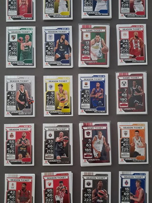 Panini Euroleague Contenders 2025-26 set of 115 cards like new