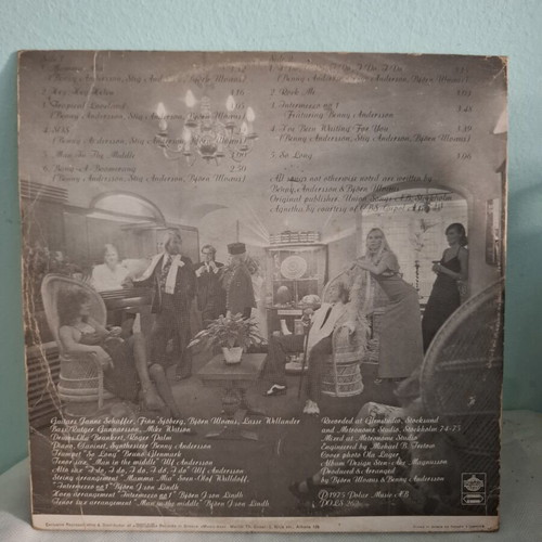Abba vinyl records used, set of 6