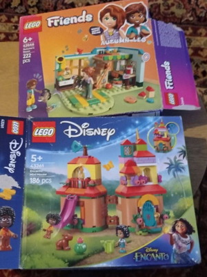 Lego Disney and Friends sets used with some missing pieces
