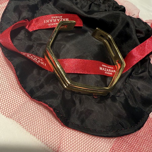 Anna Maria Mazaraki bracelet like new, gold color