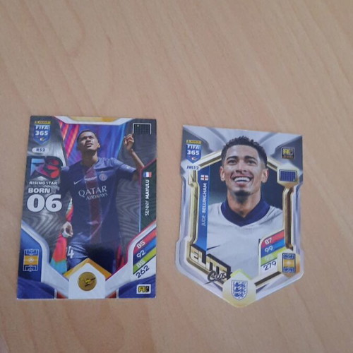 Football stickers, pack of 2